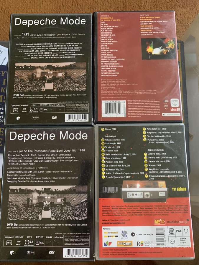 Dvd muzikos irasai - nuotraukos Nr. 2