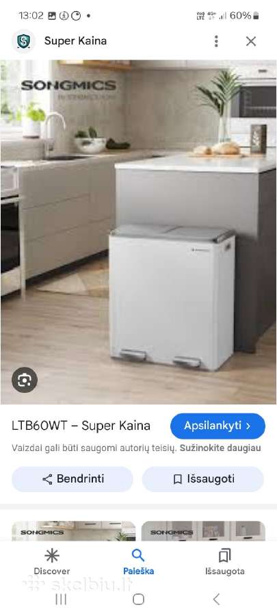 Šiukšledėžės rūšiavimui - nuotraukos Nr. 5