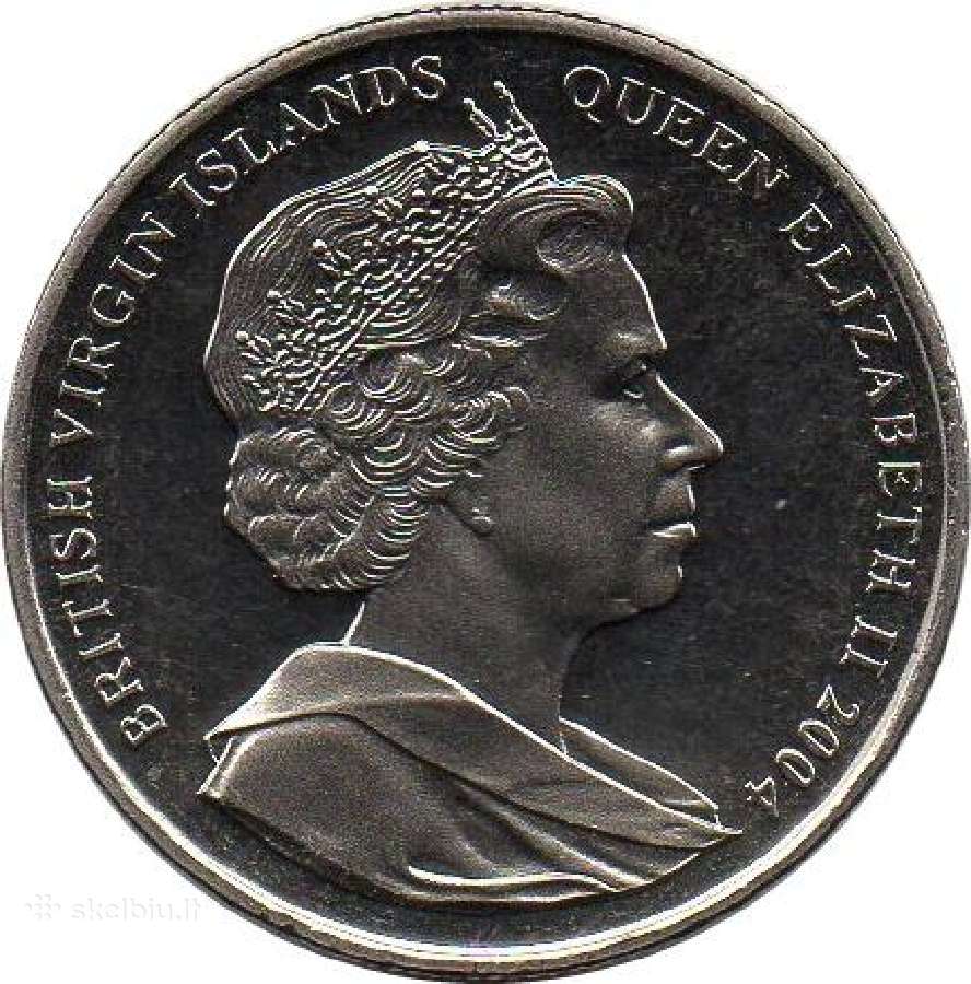 Britų Mergelės Salos 2004 1 doleris