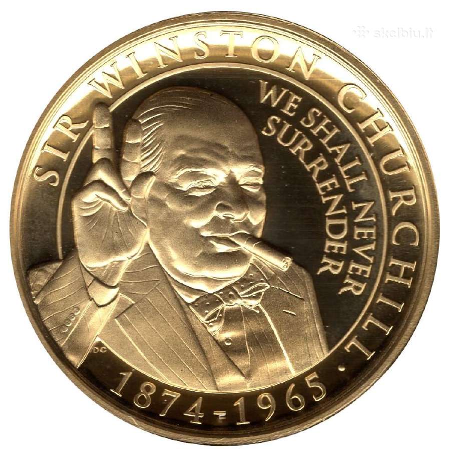 Gibraltaras 1 Crown 2015 Winston Churchill