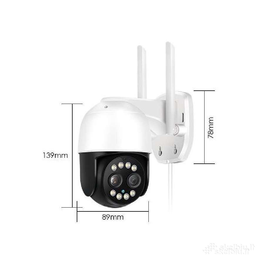 2024m! WiFi sukinėjama ir sekiojanti lauko kamera - nuotraukos Nr. 5