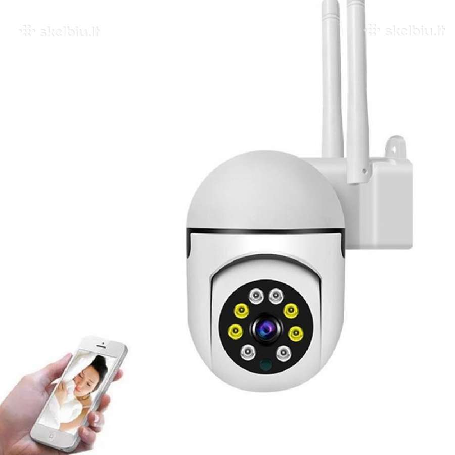 Daug modelių! Kupolinė Ip WiFi lauko vaizdo kamera - nuotraukos Nr. 12