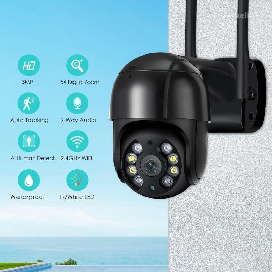 Daug modelių! Kupolinė Ip WiFi lauko vaizdo kamera - nuotraukos Nr. 6