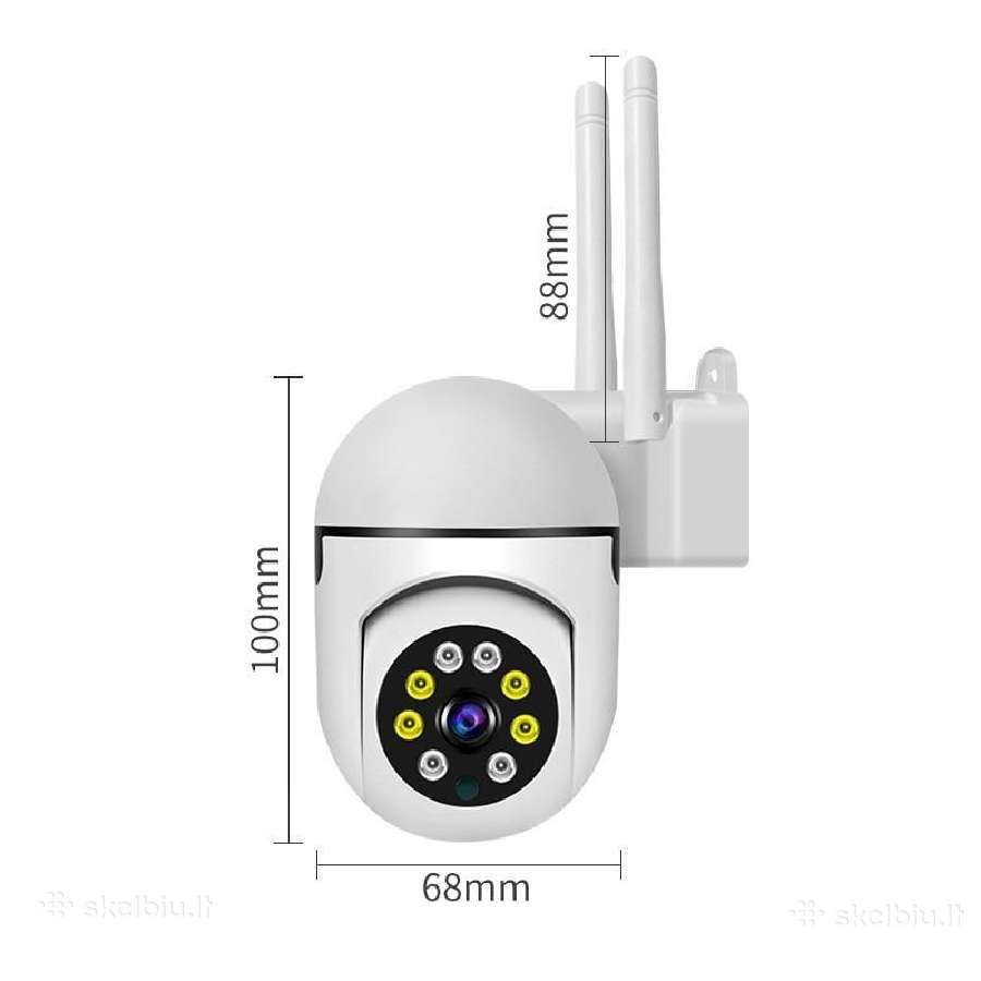 Daug modelių! Kupolinė Ip WiFi lauko vaizdo kamera - nuotraukos Nr. 13