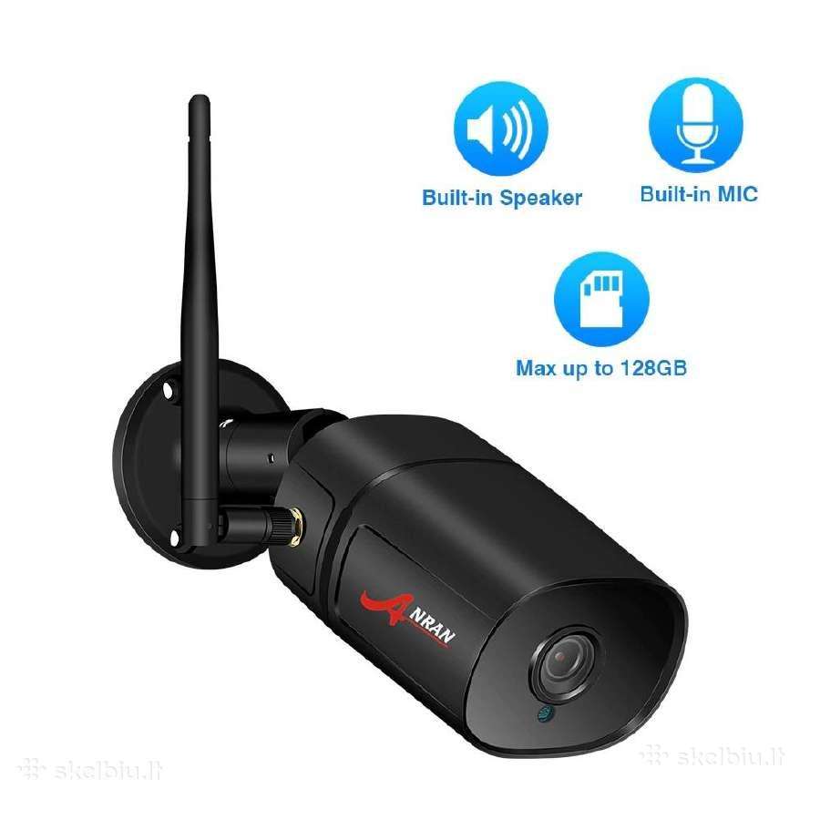 2024m! Full HD WiFi lauko vaizdo kamera sirena - nuotraukos Nr. 10