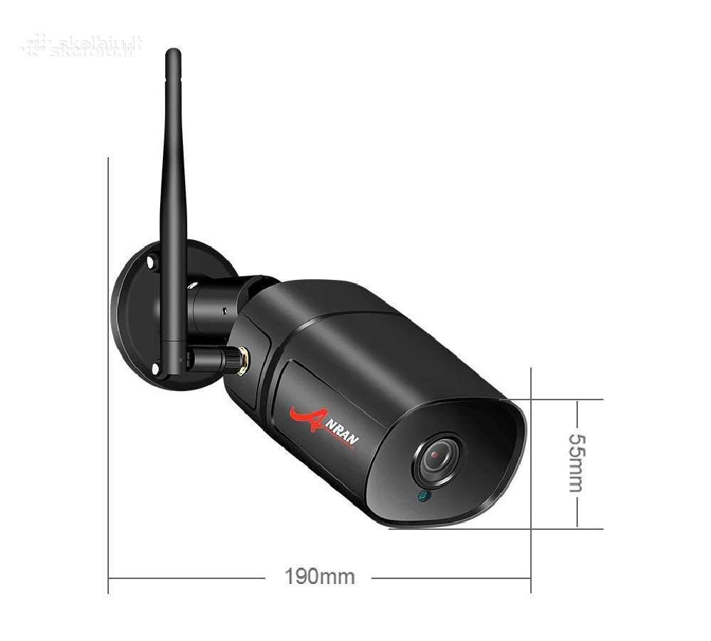 2024m! Full HD WiFi lauko vaizdo kamera sirena - nuotraukos Nr. 9