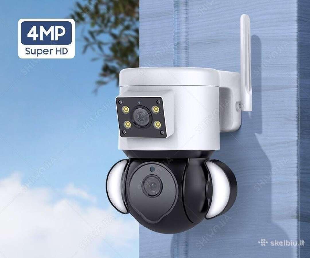 2024m! Full HD WiFi lauko vaizdo kamera sirena - nuotraukos Nr. 14