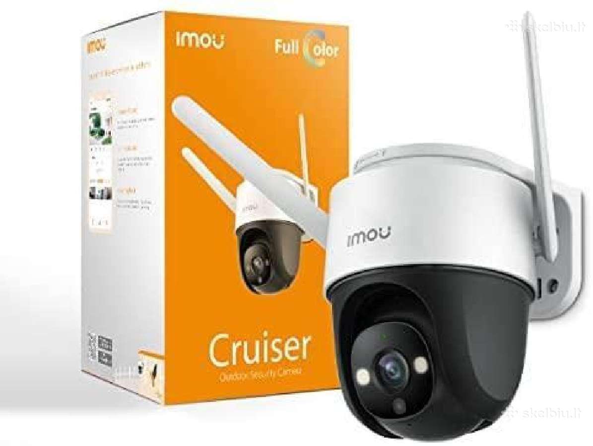 2024m! Full HD WiFi lauko vaizdo kamera sirena - nuotraukos Nr. 18