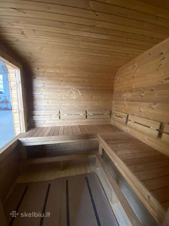Naujiena Cube Wide pirtis sauna - nuotraukos Nr. 18