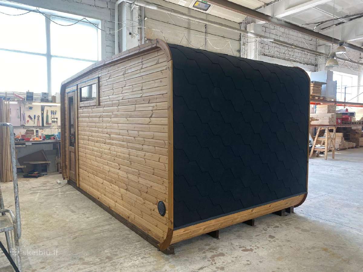 Naujiena Cube Wide pirtis sauna - nuotraukos Nr. 29