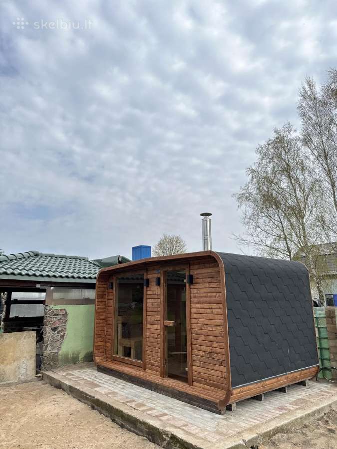Naujiena Cube Wide pirtis sauna - nuotraukos Nr. 30