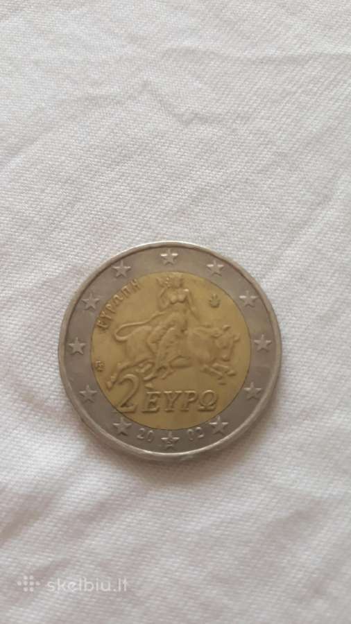 Parduodu kolekcionine 2euro 2002 metu