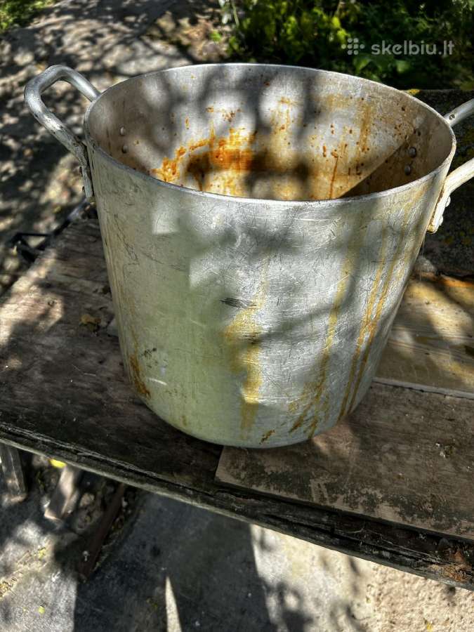 Aliuminiai puodai po 40 ltr - nuotraukos Nr. 2