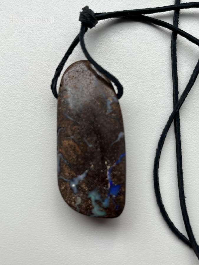 Boulder- akmeninis opalas - pakabukas - nuotraukos Nr. 3