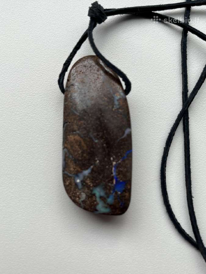 Boulder- akmeninis opalas - pakabukas - nuotraukos Nr. 4