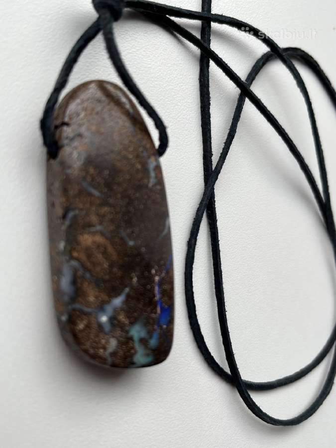 Boulder- akmeninis opalas - pakabukas - nuotraukos Nr. 5