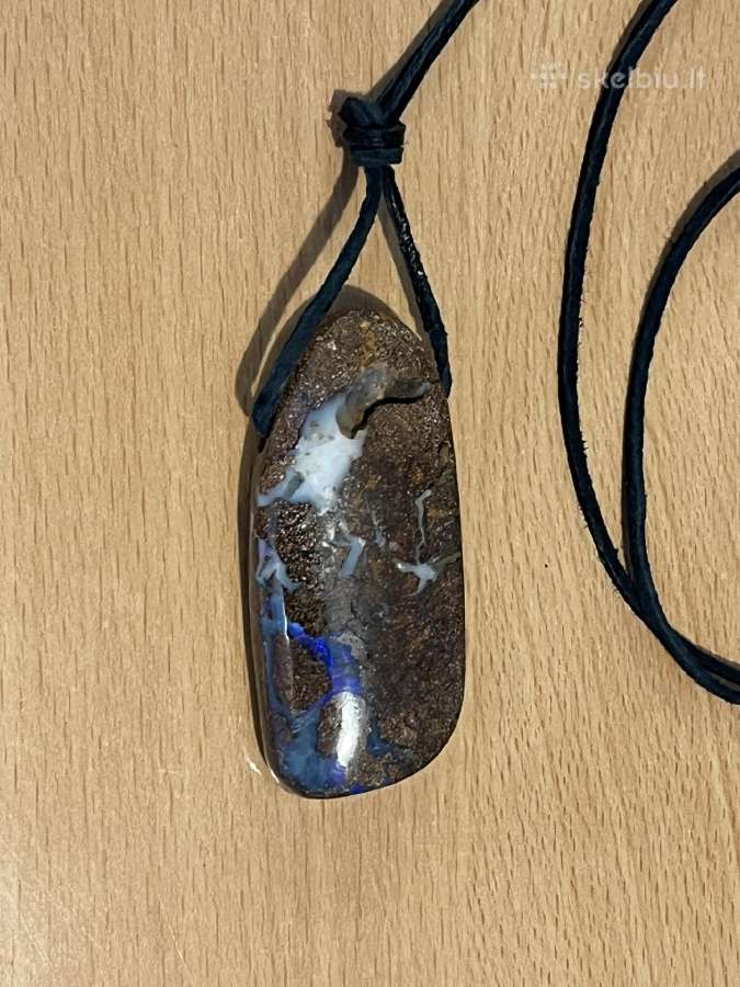 Boulder- akmeninis opalas - pakabukas - nuotraukos Nr. 8