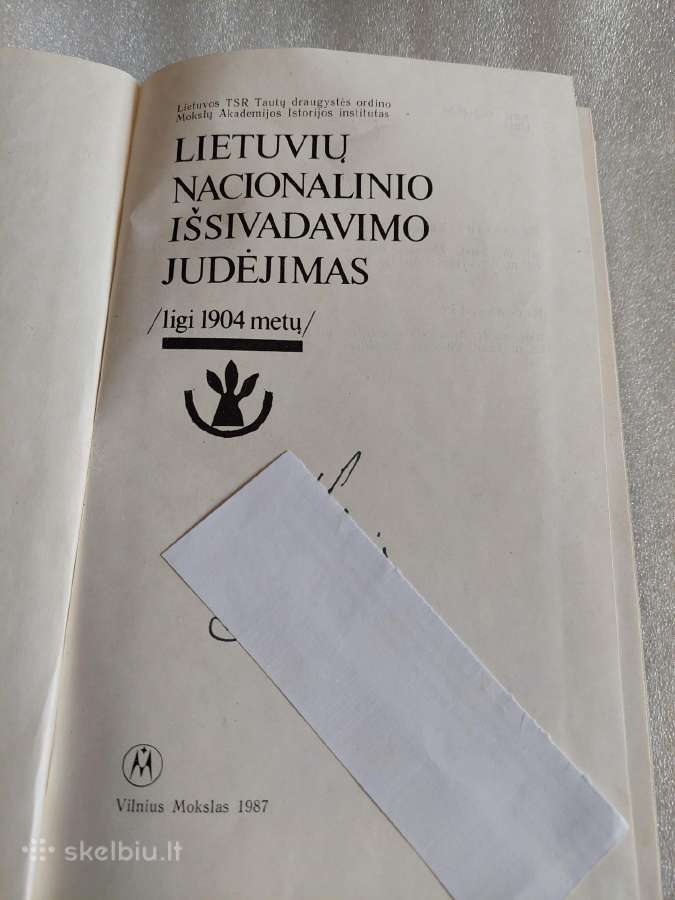 Lietuvių nacionalinio išsivadavimo judėjimas - nuotraukos Nr. 2