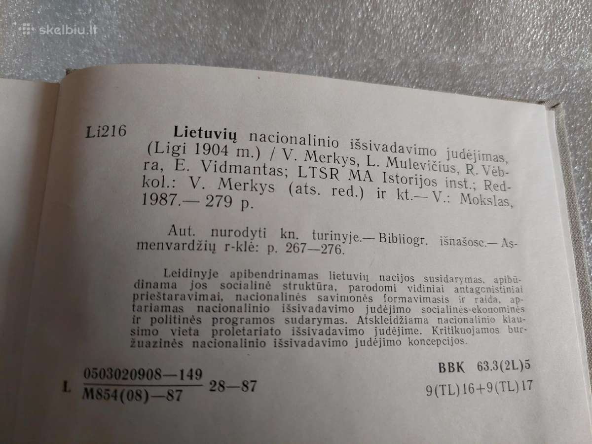 Lietuvių nacionalinio išsivadavimo judėjimas - nuotraukos Nr. 3