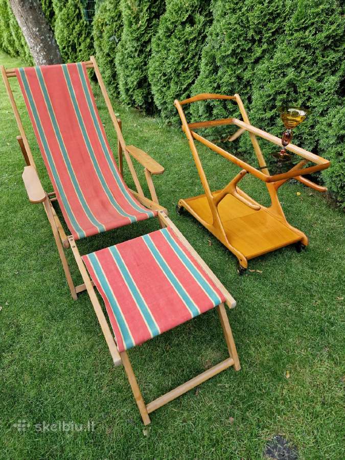 Vintažinis mid century serviravimo staliukas - nuotraukos Nr. 38
