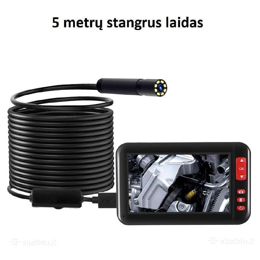 Įvairios!endoskopine kamera su dviejomis kameromis - nuotraukos Nr. 14