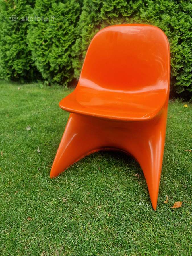 Vintažinė mid century kėdutė - nuotraukos Nr. 4