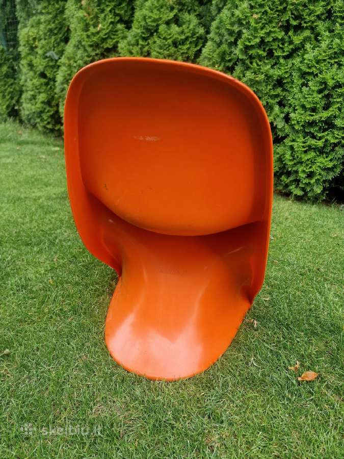 Vintažinė mid century kėdutė - nuotraukos Nr. 6