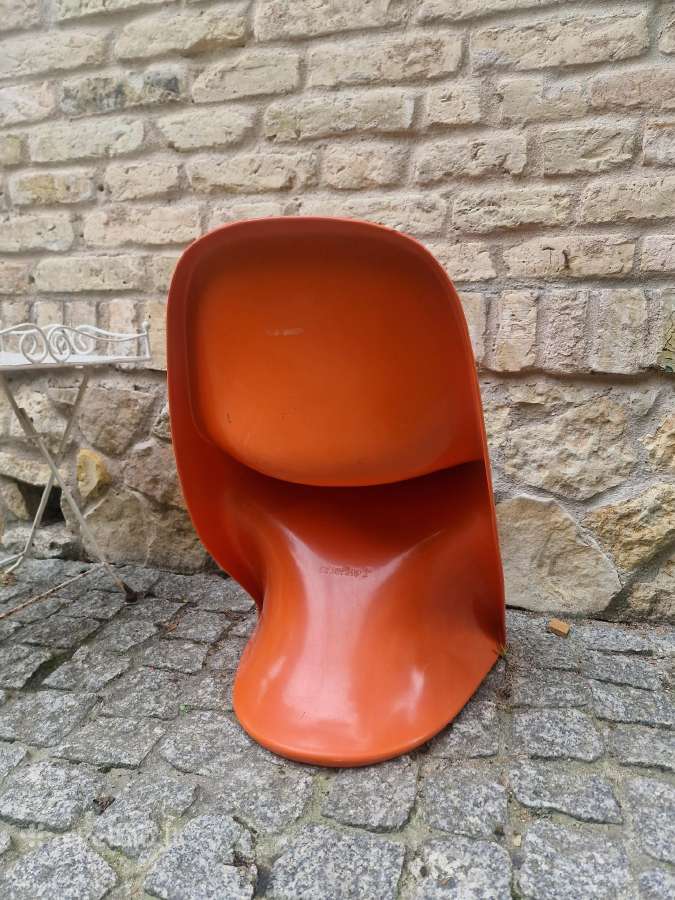 Vintažinė mid century kėdutė - nuotraukos Nr. 8