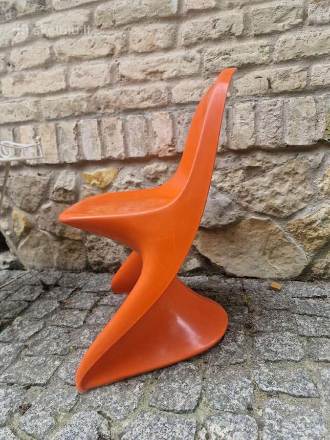 Vintažinė mid century kėdutė - nuotraukos Nr. 9