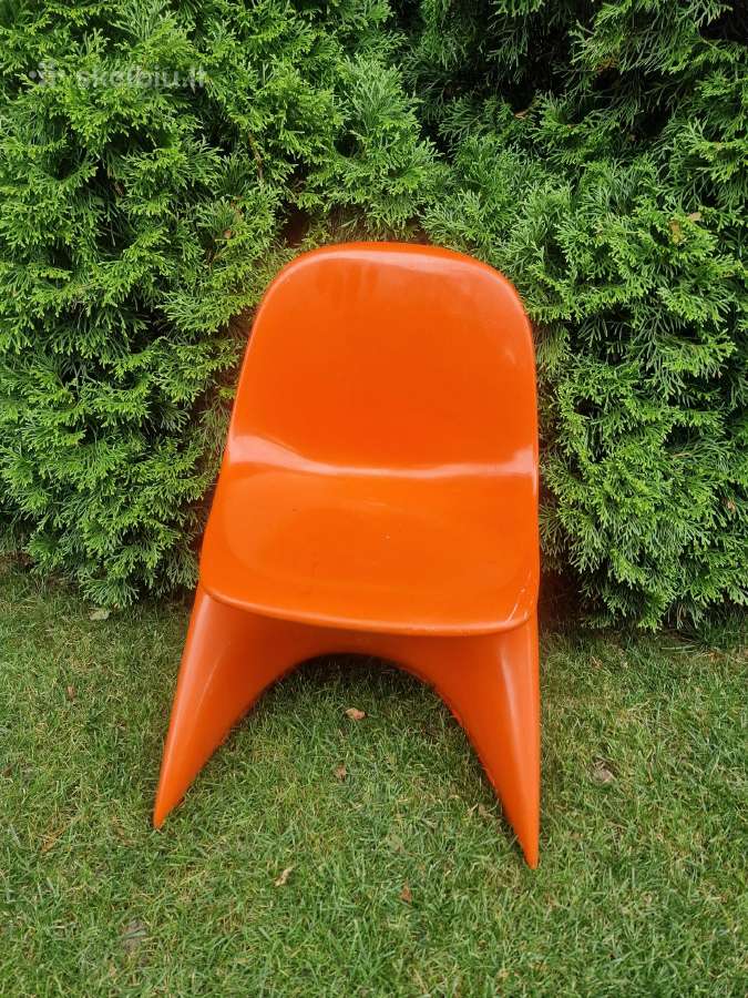 Vintažinė mid century kėdutė - nuotraukos Nr. 17