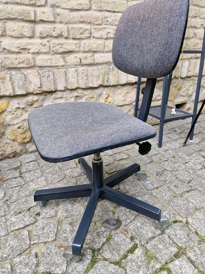 Vintažinė mid century darbo stalo kėdė