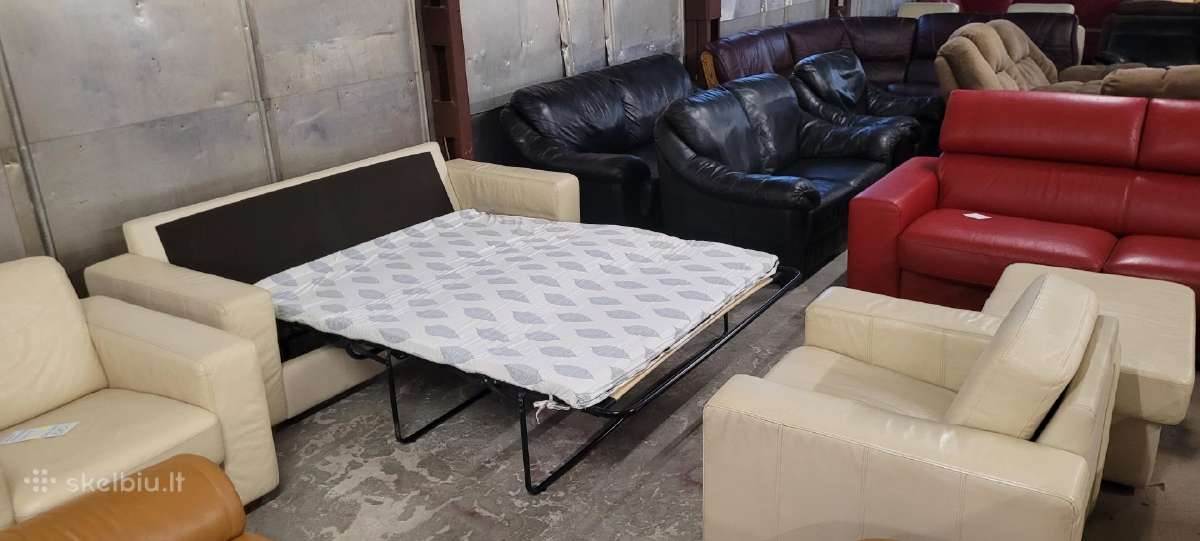 Odinis komplektas Sofa Lova ir du foteliai - nuotraukos Nr. 5