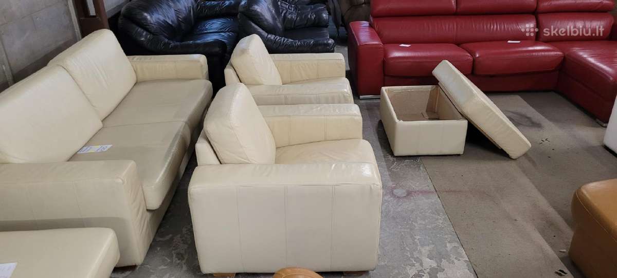 Odinis komplektas Sofa Lova ir du foteliai - nuotraukos Nr. 4