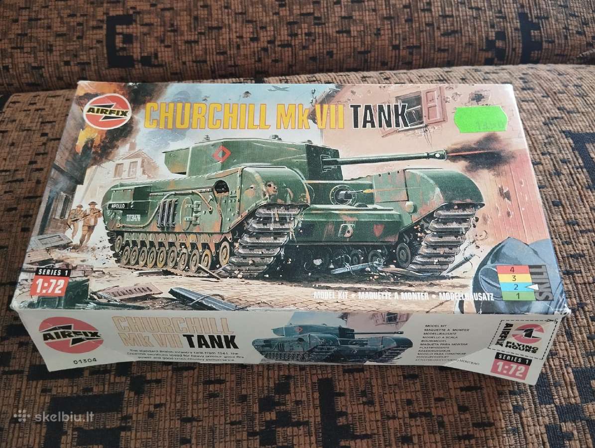 Plastikinis klijuojamas modelis Airfix Tank - nuotraukos Nr. 2