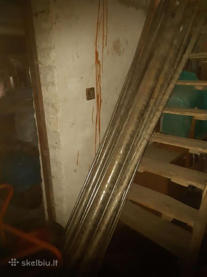 Įvairaus storio ilgio vazdžiai nėrūdijančio plieno