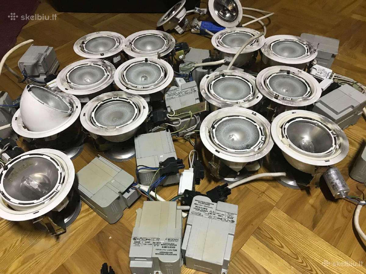 Parduodami įmontuojami prožektoriai