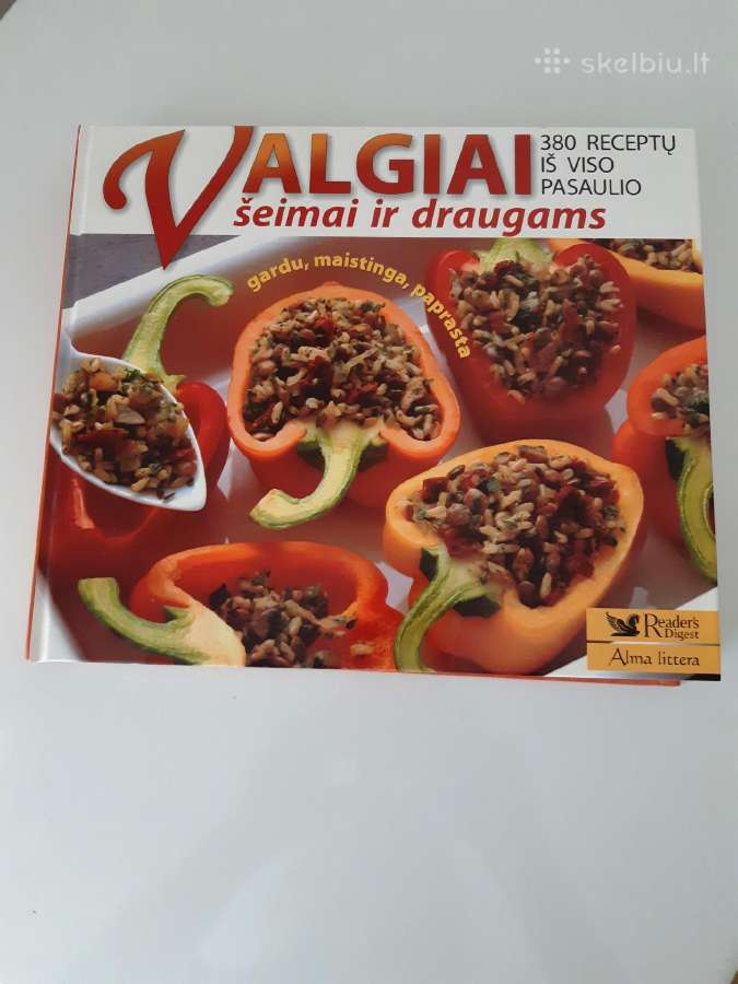 Knyga valgiai šeimai ir draugams
