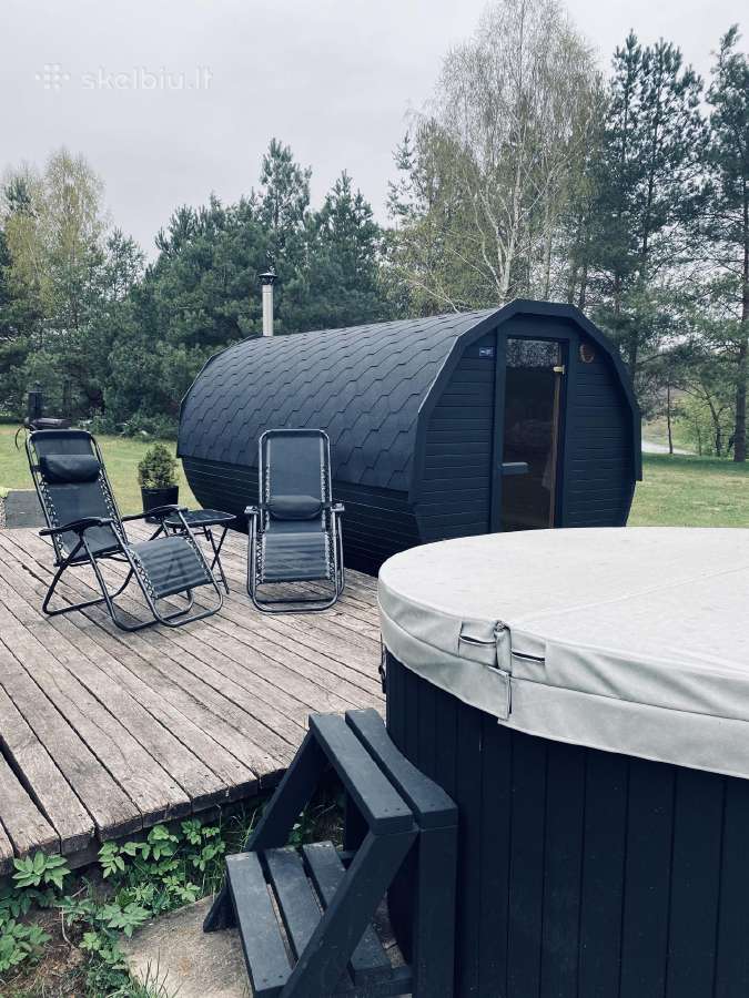 Apvali pirtis-bačka, termo medienos saunos - nuotraukos Nr. 34