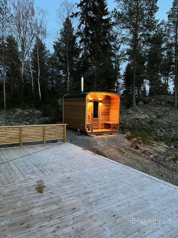 Cube Sauna: pusapvalė lauko pirtis - nuotraukos Nr. 8