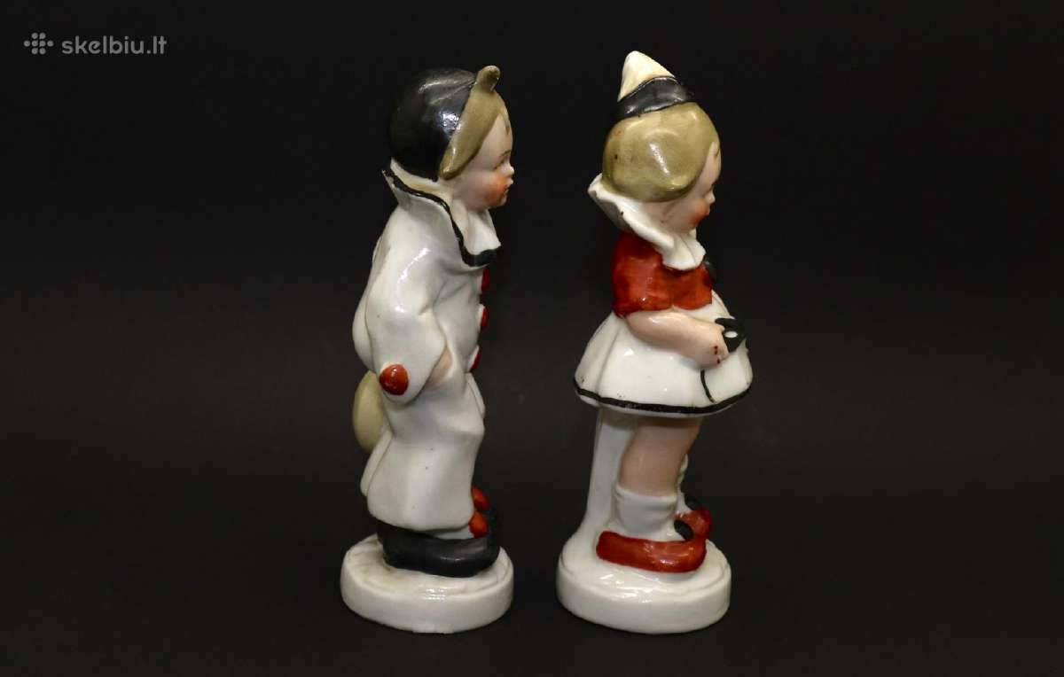 Statulėlės porcelianas aukštis 14,5 cm. - nuotraukos Nr. 3