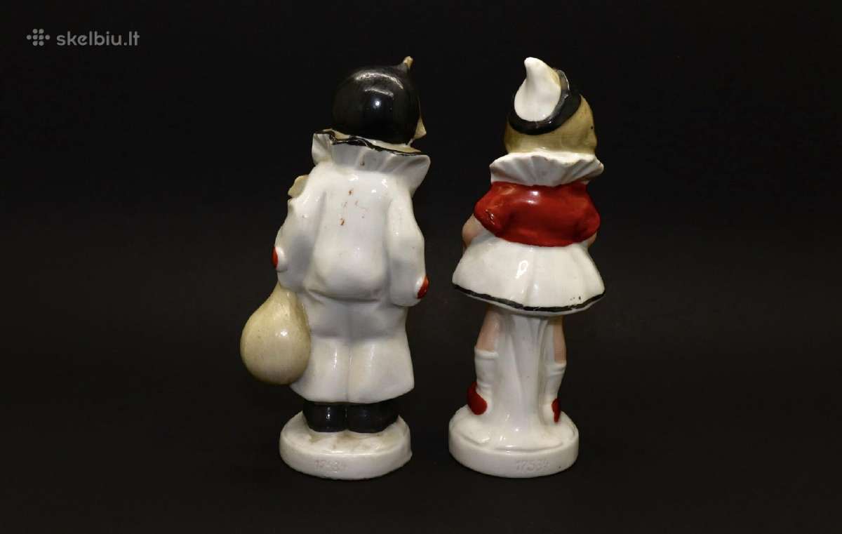 Statulėlės porcelianas aukštis 14,5 cm. - nuotraukos Nr. 4