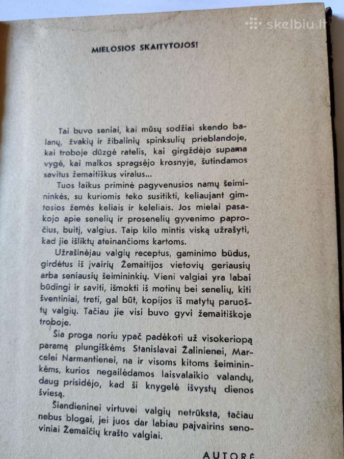 Kulinarijos Knyga "Žemaičių valgiai" - nuotraukos Nr. 2