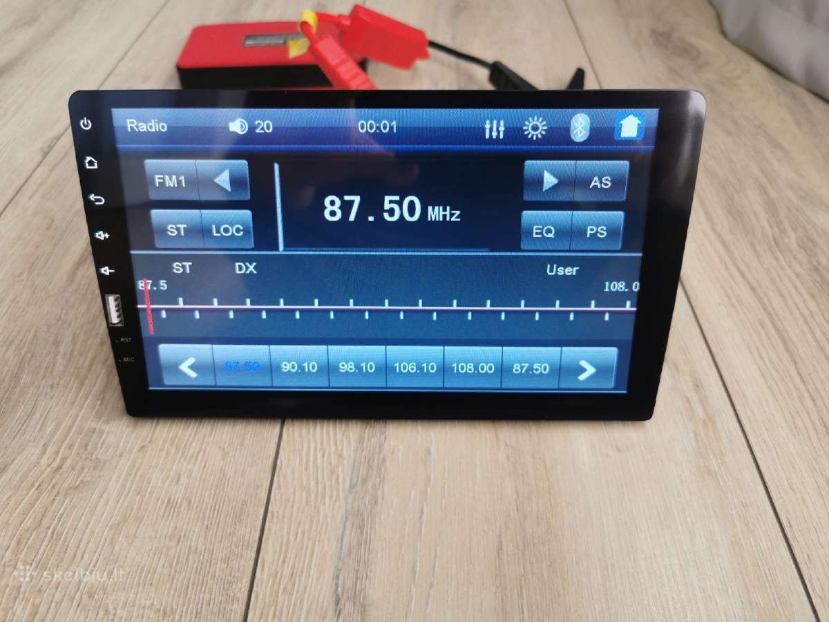 Nauja 9" 1din Multimedia Bluetooth, Usb - nuotraukos Nr. 3