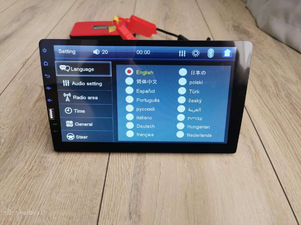 Nauja 9" 1din Multimedia Bluetooth, Usb - nuotraukos Nr. 5