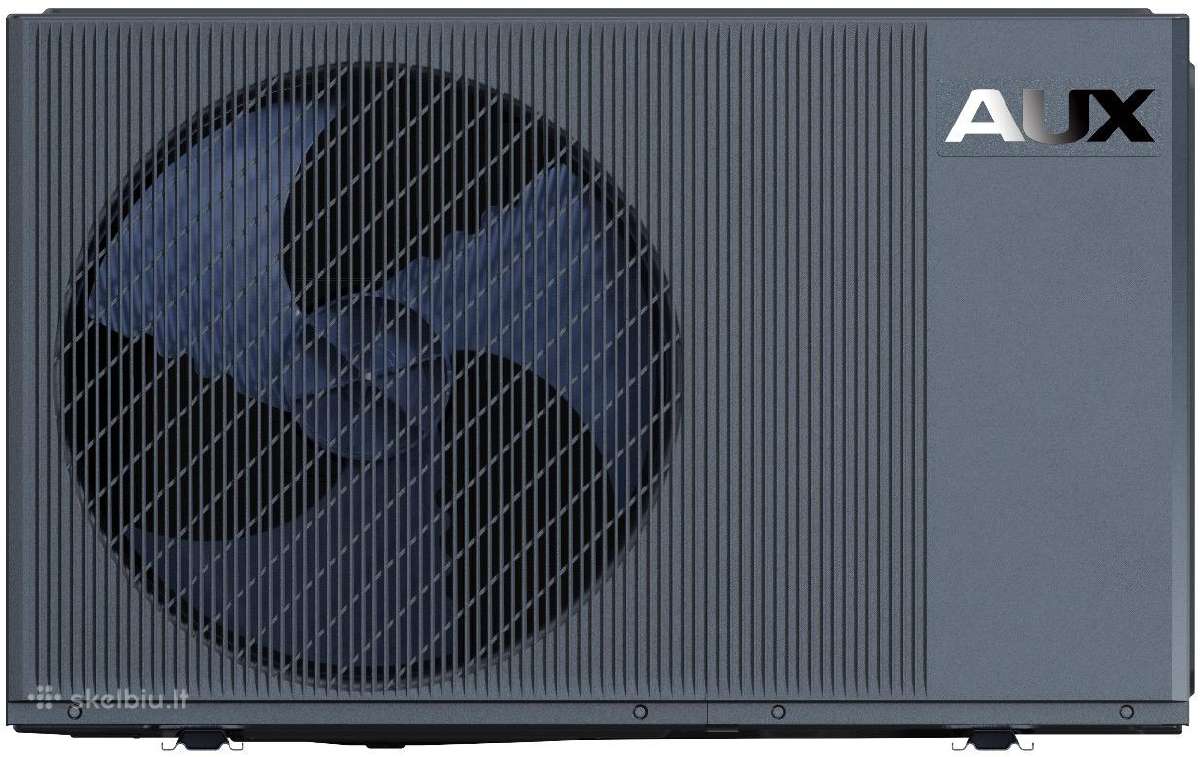 Oras-vanduo Aux R290 galia Prated 12kw Monoblokas - nuotraukos Nr. 4