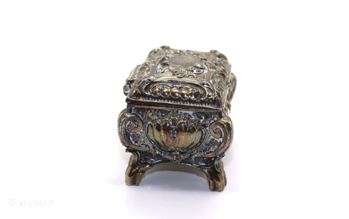 Dėžutė metalas 6 cm. kaina 25 eurai - nuotraukos Nr. 2