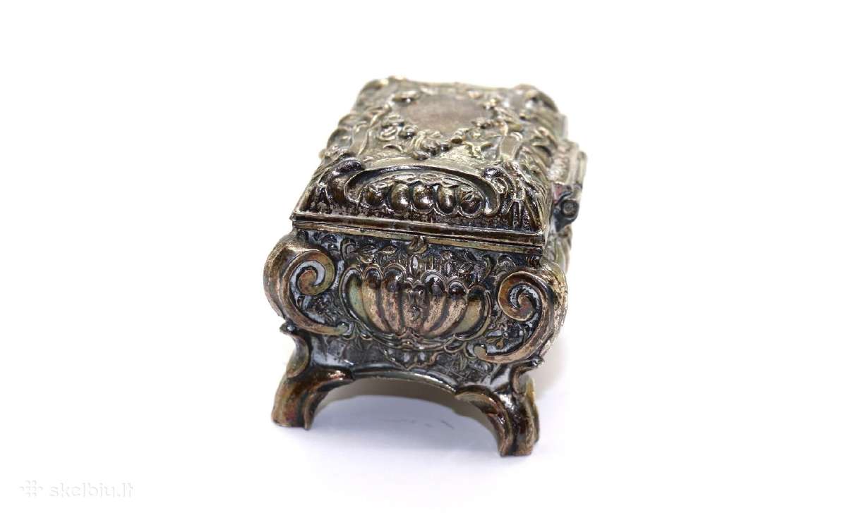 Dėžutė metalas 6 cm. kaina 25 eurai - nuotraukos Nr. 4