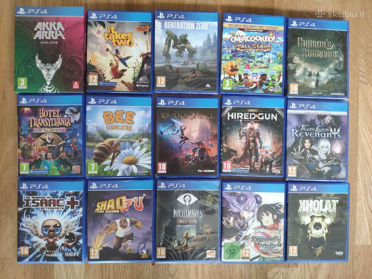Playstation 4 -5 zaidimai, nauji, naudoti. - nuotraukos Nr. 5