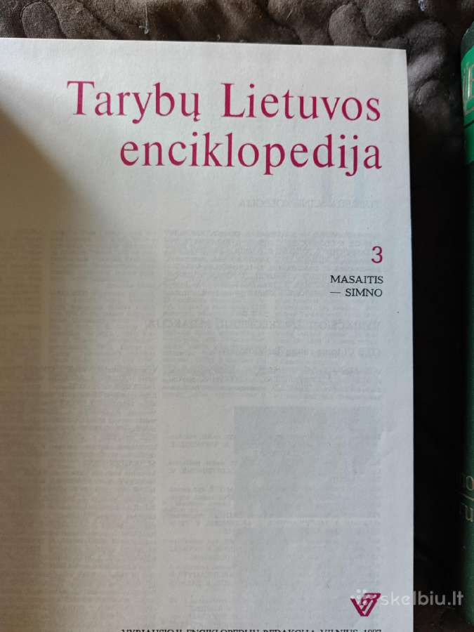 Tarybų Lietuvos enciklopedija - nuotraukos Nr. 3