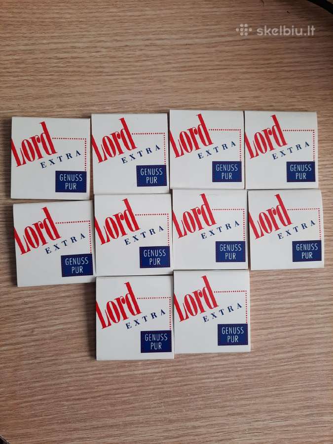 Degtukų dėžutės (knygelės) Lord Extra [10vnt.] - nuotraukos Nr. 2